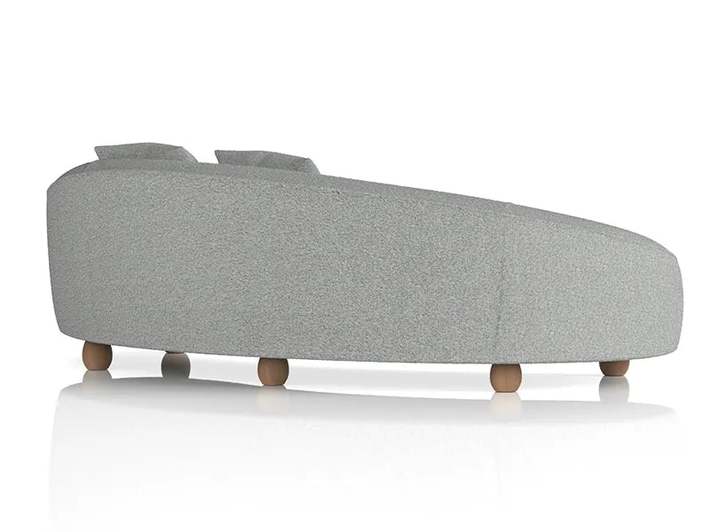 Mimi 3 Seater Curved Sofa