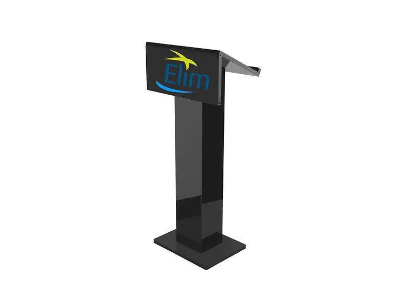 Obsidian 10 Acrylic Lectern