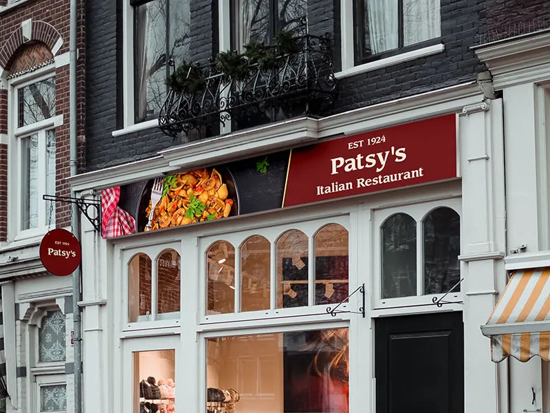 Outdoor DV-LED Shop Fascias (156"-193")