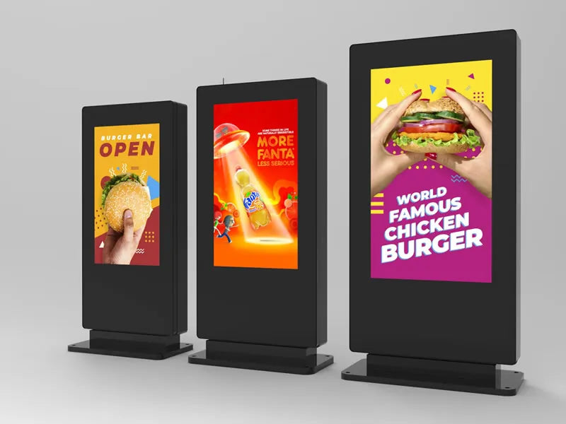 Outdoor Freestanding Digital Posters (43"-65")