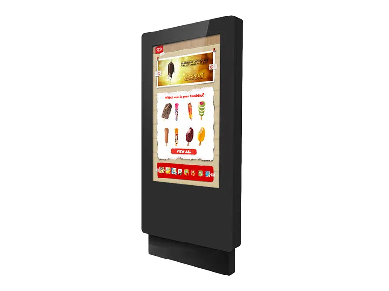 Outdoor PCAP Freestanding Multi Touch Screen Posters (43"-65")