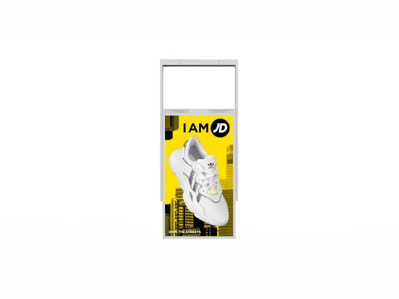 Ultra High Brightness Hanging Double-Sided Displays (49"-55")