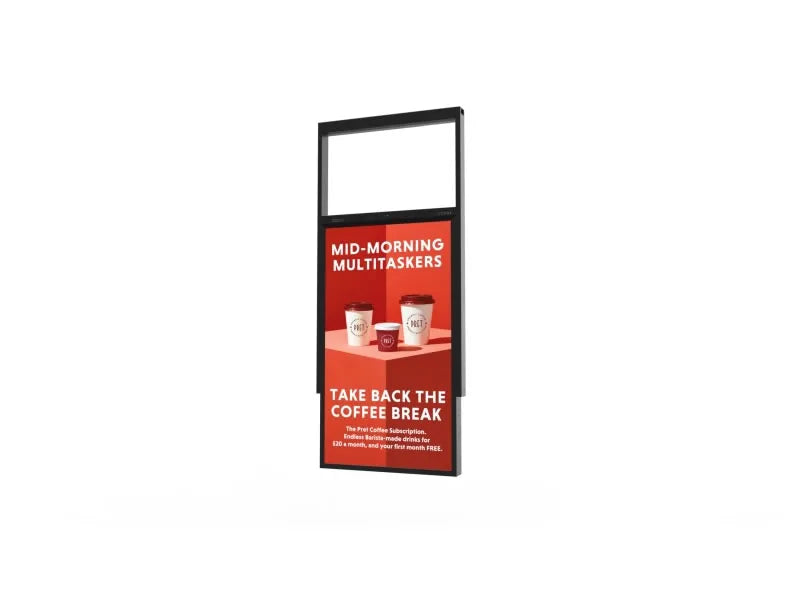 Ultra High Brightness Hanging Double-Sided Displays (49"-55")