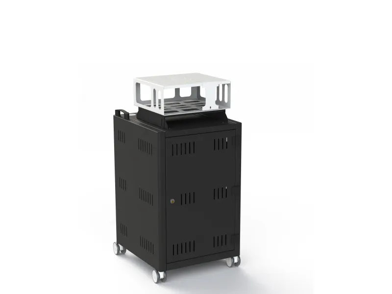 Loxit Control Mobile Media Cabinet with Projector Case