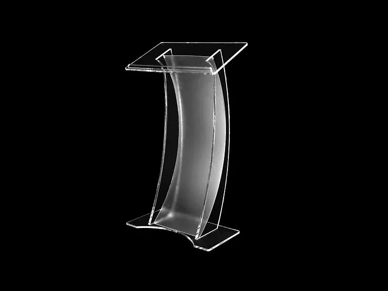 Arc Acrylic Lectern