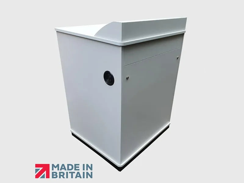 Wood AV Lectern 13 - Presentation Media