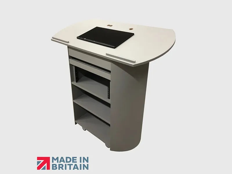 Wood AV Lectern 15 - Presentation Media