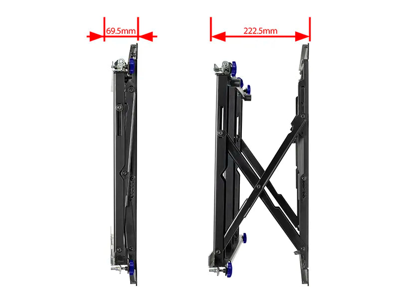 B-Tech BT8312 Slimline Soft-Open Full Service Video Wall Mount