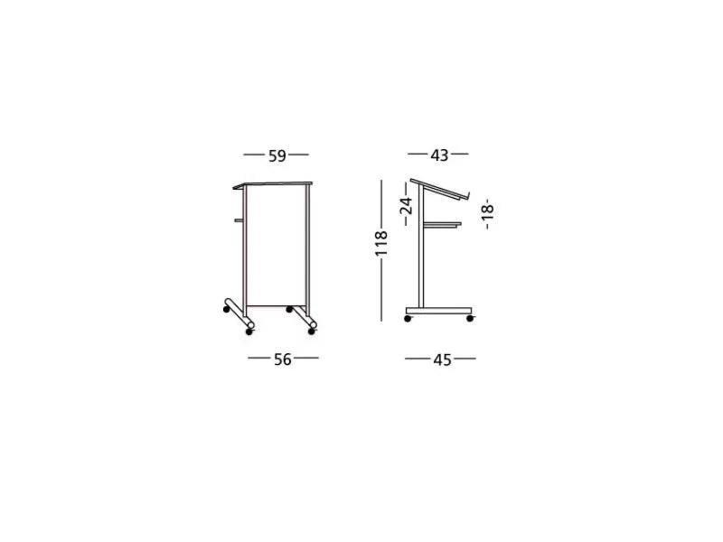 Smit Visual Closed Lectern