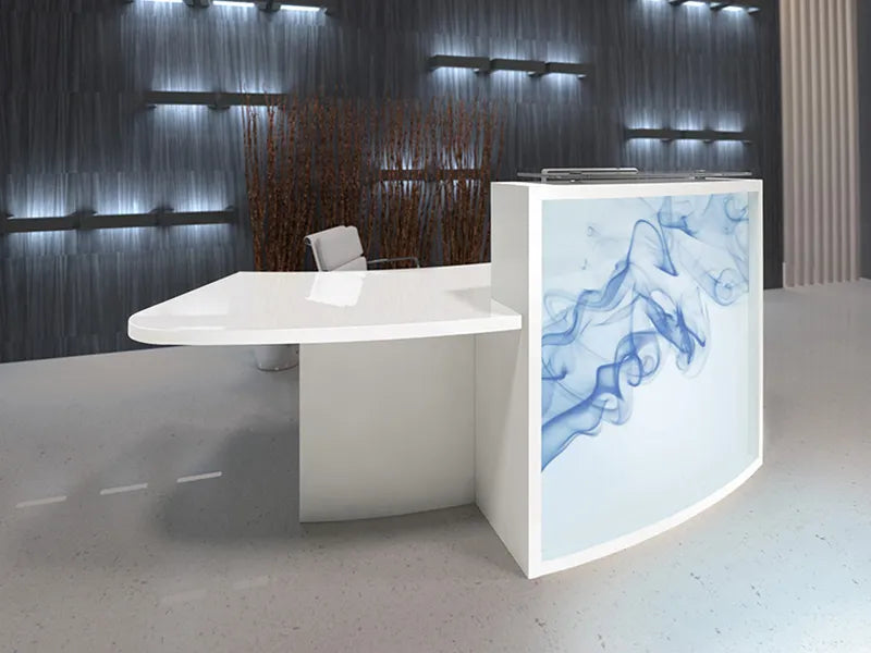 Clarke Rendall Light Reception Desk