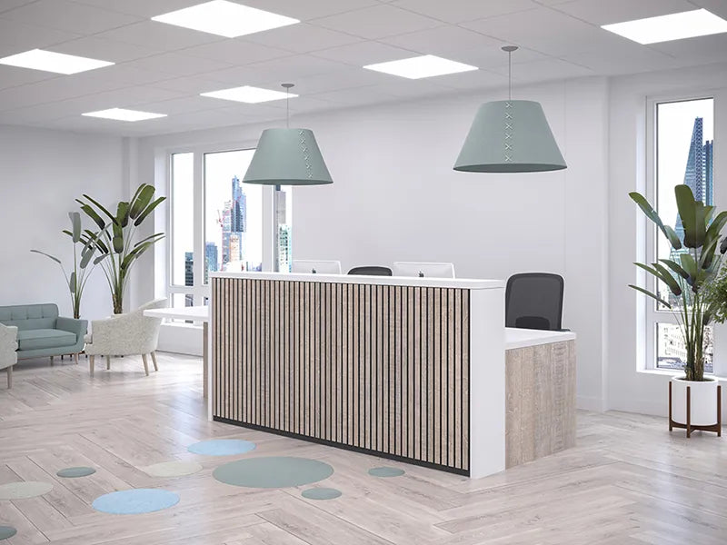 Clarke Rendall Stave Reception Desk