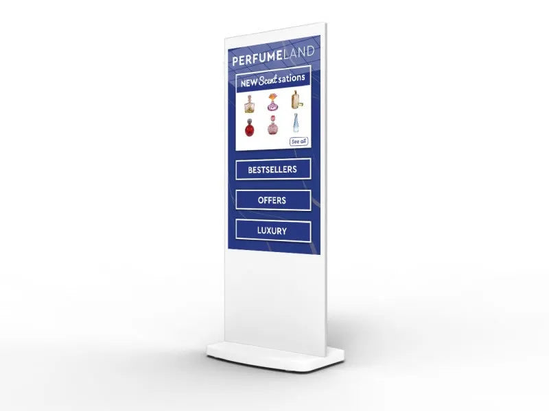 Freestanding PCAP Touch Screen Posters (50"-55")