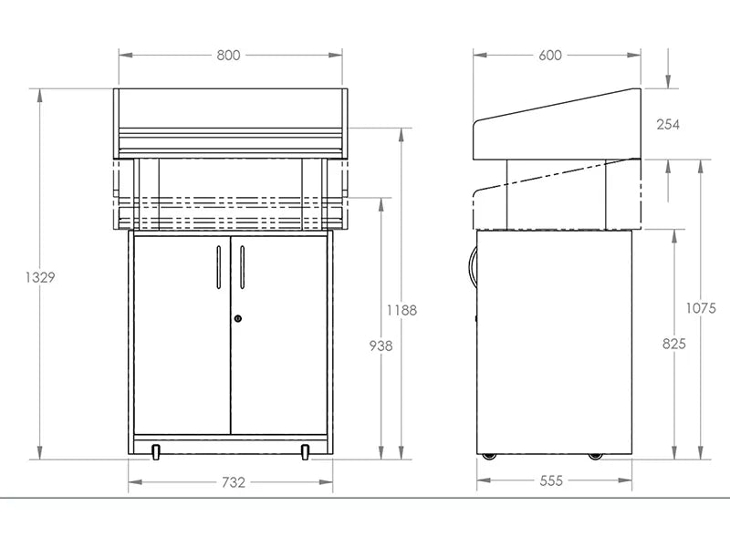 DDA-PA32 Lectern