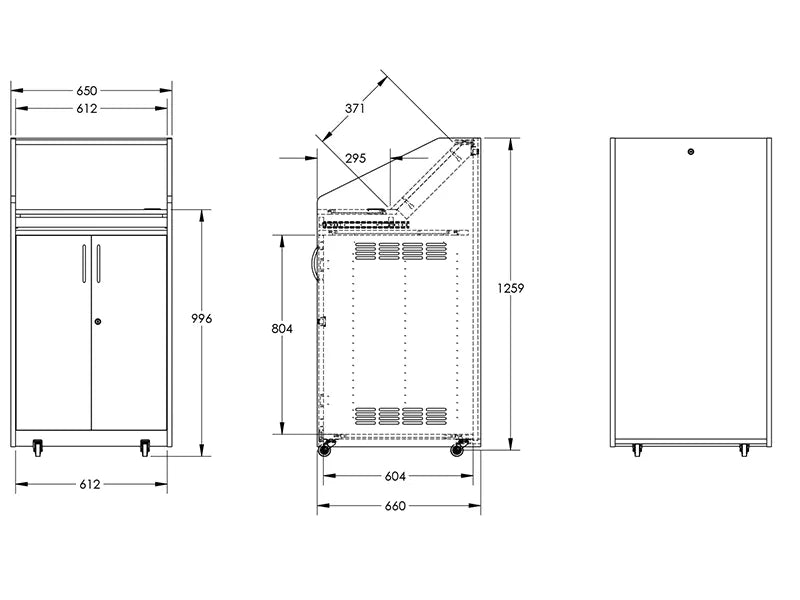 PA25 AV Lectern