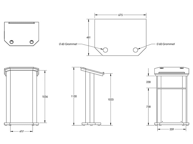 PA85 Lectern