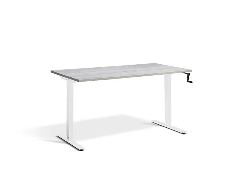 Lavoro Solo Hand Crank Height Adjustable Desk