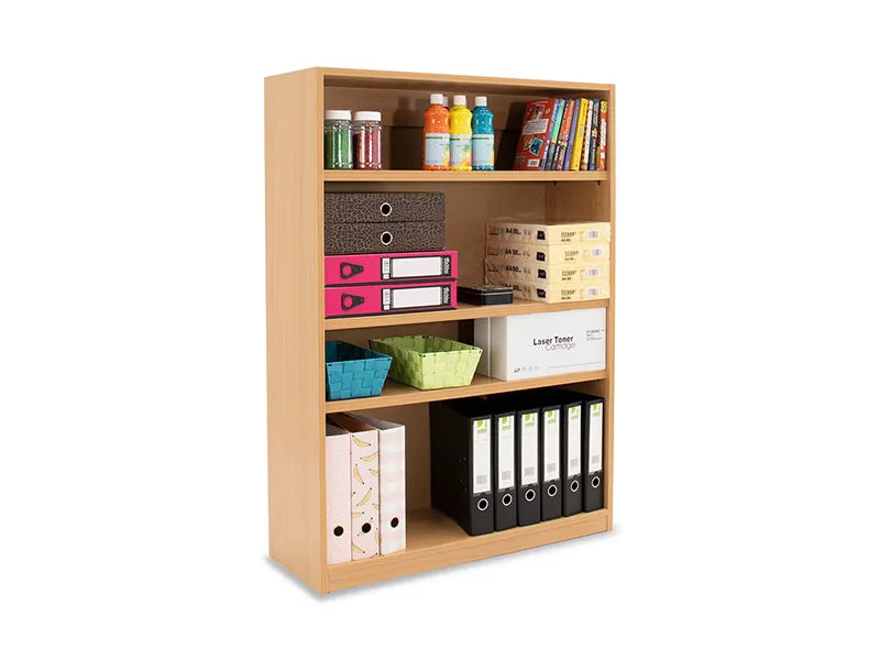 Monarch Open Bookcase with Adjustable Shelves