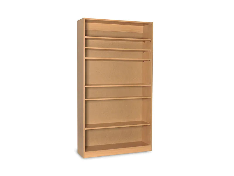 Monarch Single Sided Bookcase with Adjustable Shelves