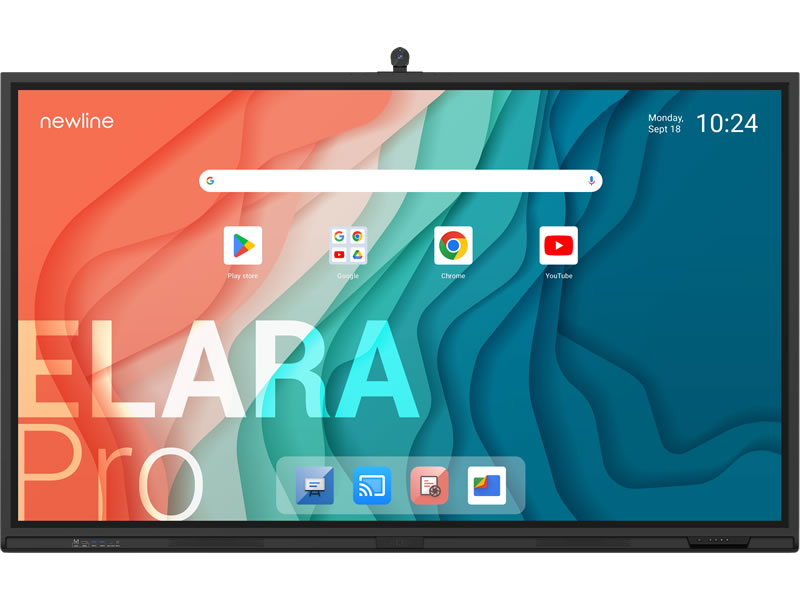 Newline Elara Pro 4K Google EDLA Certified Interactive Display (65"-86")