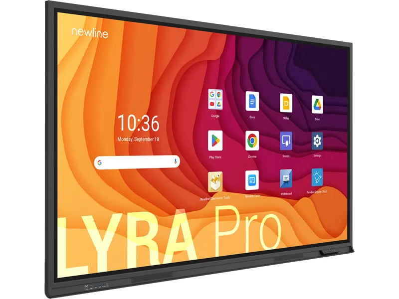 Newline Lyra Pro 4K Interactive Touch Screen (55"-98") - Presentation Media