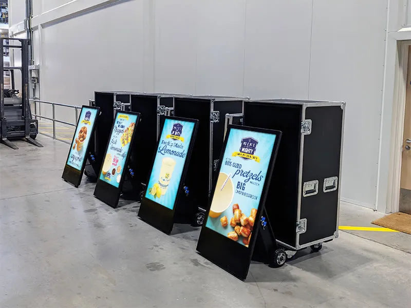 43" Outdoor Digital Android Battery A-Board