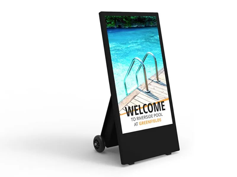 43" High Brightness Outdoor Digital Android Battery A-Board