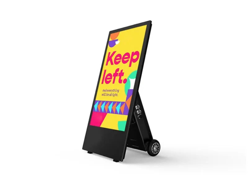 43" High Brightness Outdoor Digital Android Battery A-Board