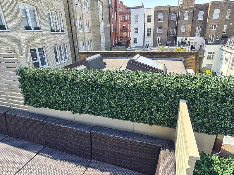 Vistafolia® Luxury Boxwood Artificial Green Wall Panels