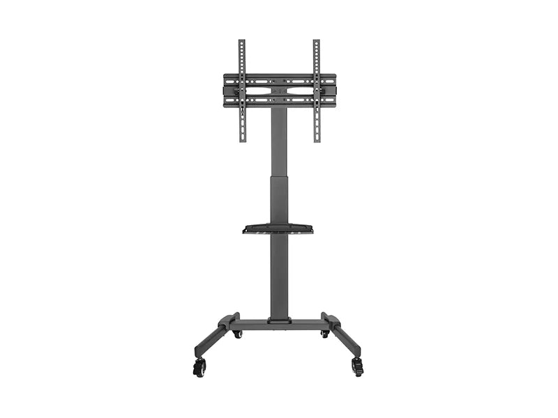 Tilting TV Trolley Stand on Wheels (32"-55")