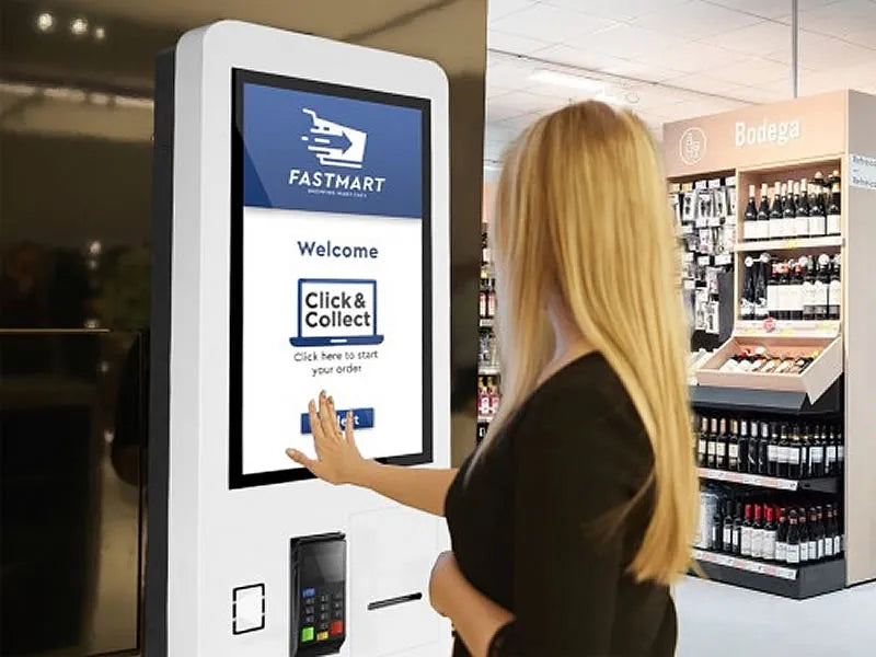 27" PCAP Self Service Kiosk