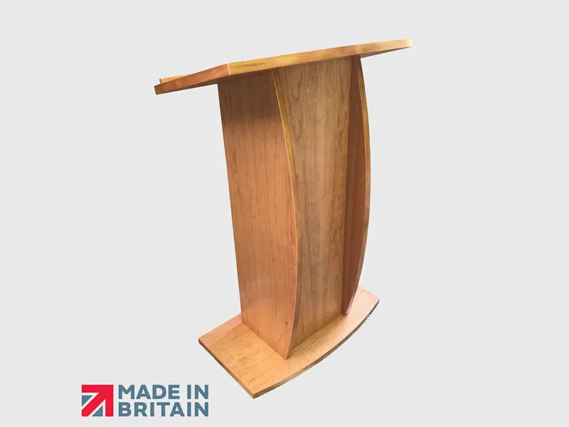 Wood Presentation Lectern 04 - Presentation Media