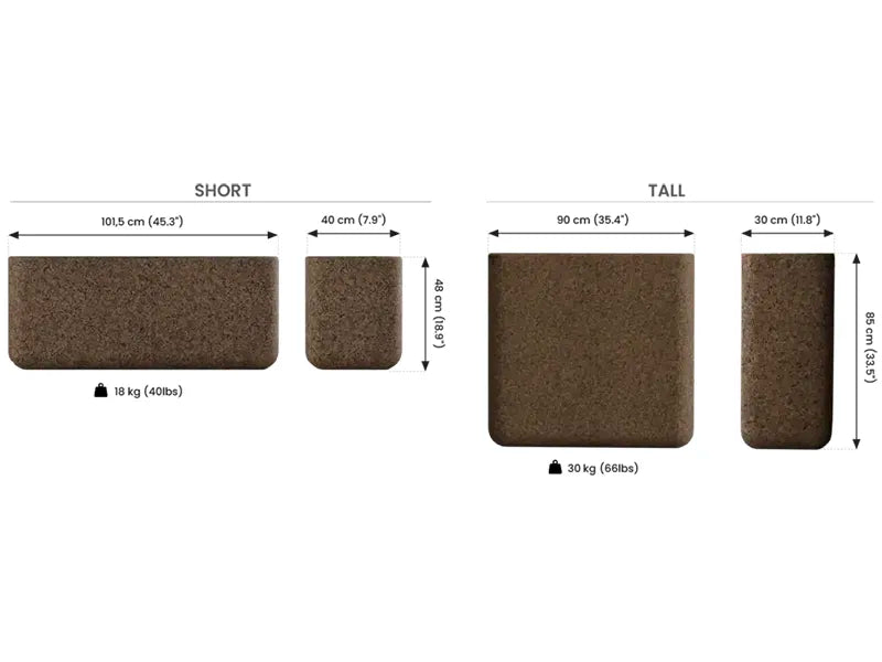 Greenmood Terra Modular Cork Planter