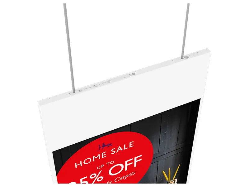 Vibrant Hanging Double Sided Window Displays (43"-55")