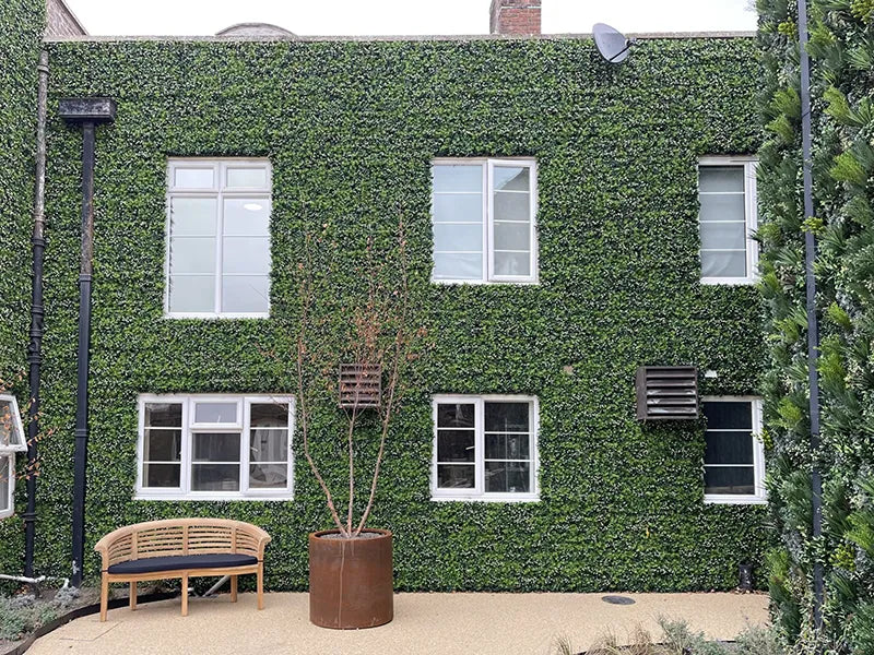 Vistafolia® Luxury Flowering Artificial Green Wall Panels